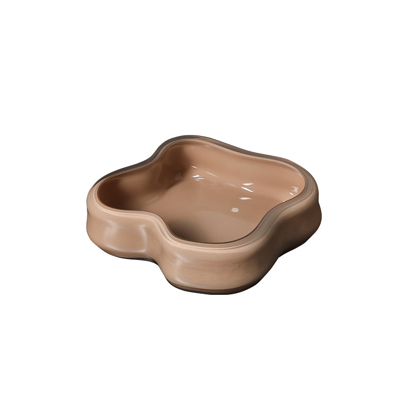 Halo Coffee Petal Plate Decorative Tray