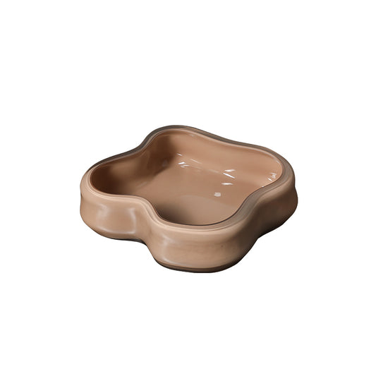 Halo Coffee Petal Plate Decorative Tray