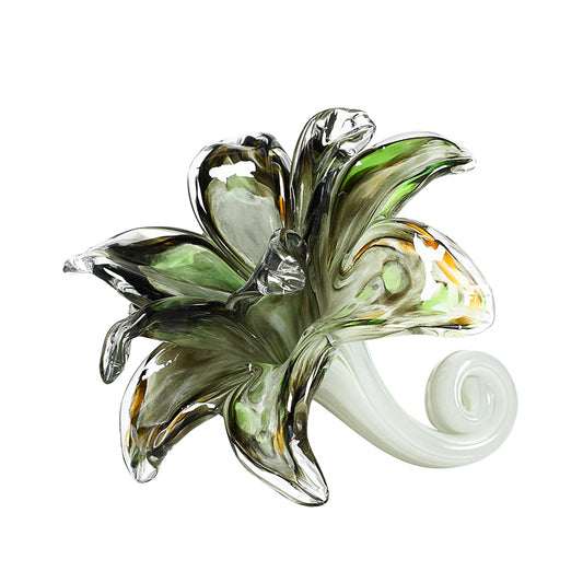Halo Glass Flower Decorative Accent