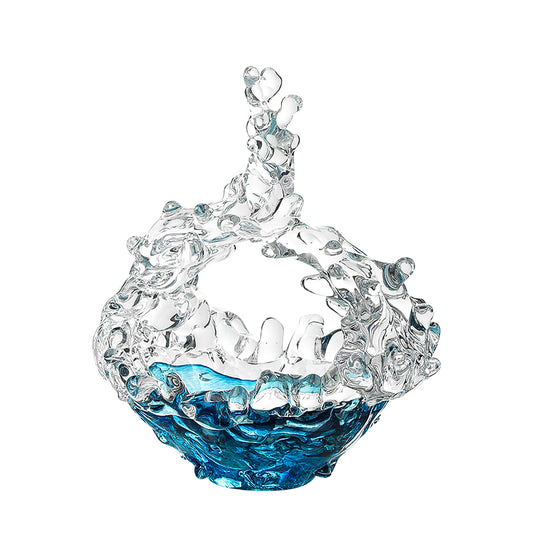 Serene Wave Plate Decorative Tray