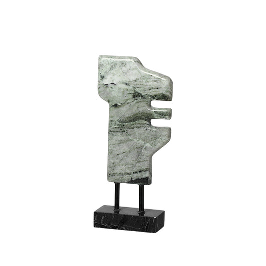 Mira Abstract Shadow Green Decorative Accent