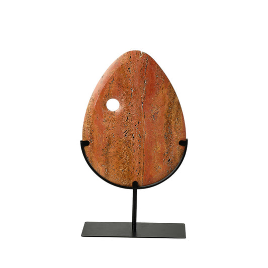 Mira Moon Cave Ornament Red Decorative Figurine
