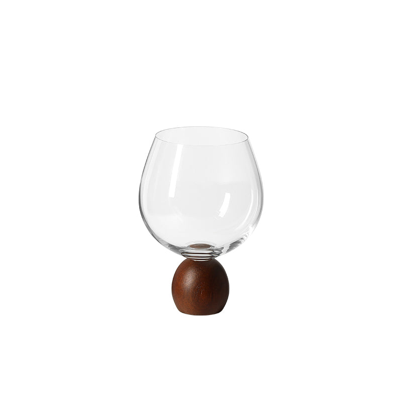Serene Wine Glass Short Decorative Accent