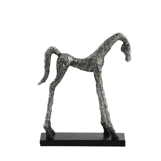 Meadow Acient Sliver Horse Decorative Figurine