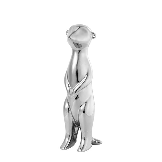 Luna Meerkat Decorative Accent