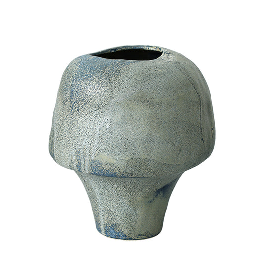 Meadow Blue-Green Big-Bellied Vase