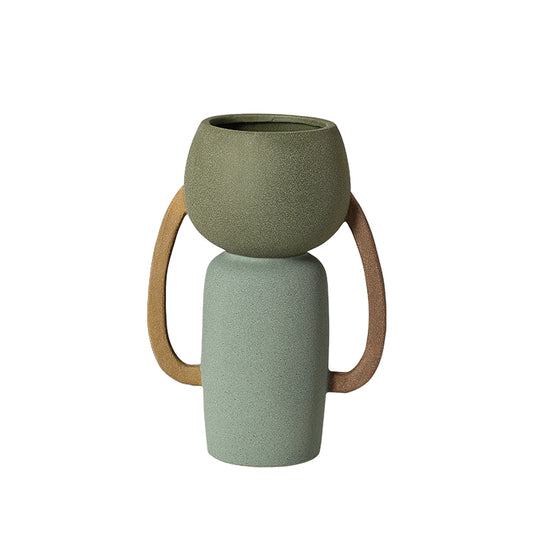 Celeste Four-Color Amphorae Vase