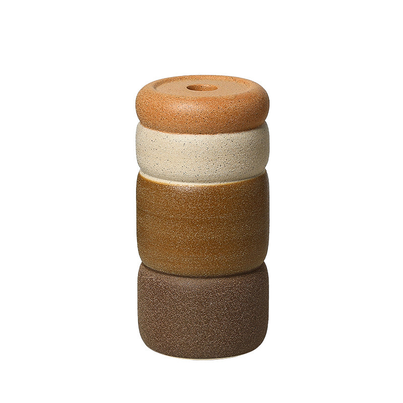 Willow Multicolor Round Candlestick Candle Holder