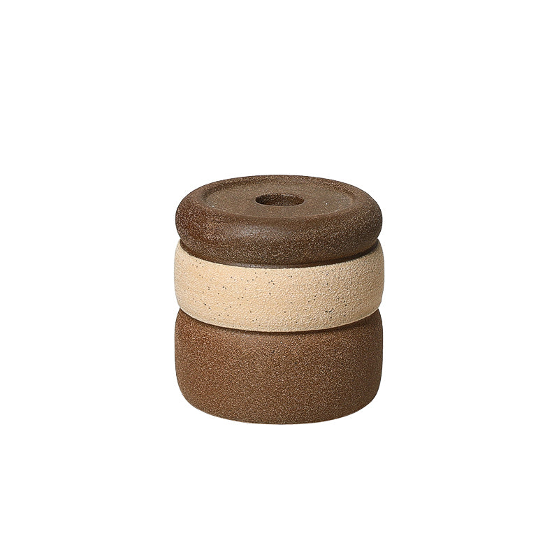 Celeste Multicolor Round Candlestick Candle Holder