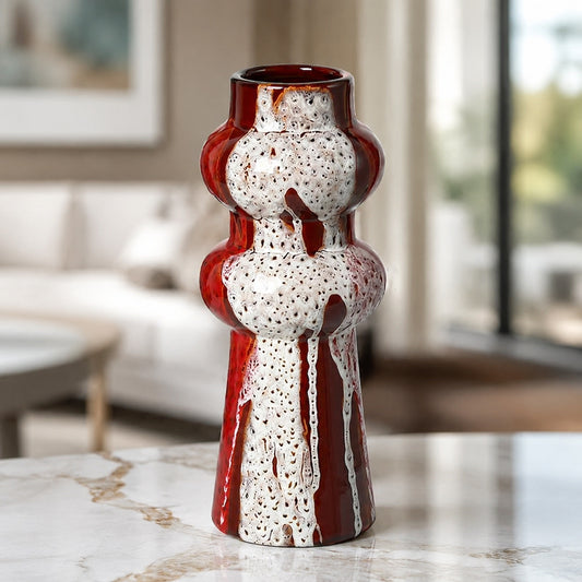 Halo Colorful Splashed Glaze Vase
