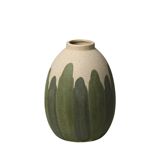 Ember Green Forest Sand Vase