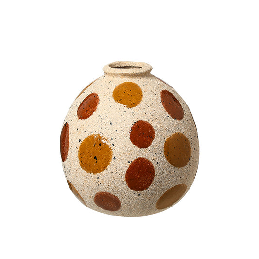 Halo Bright Round Sand Vase