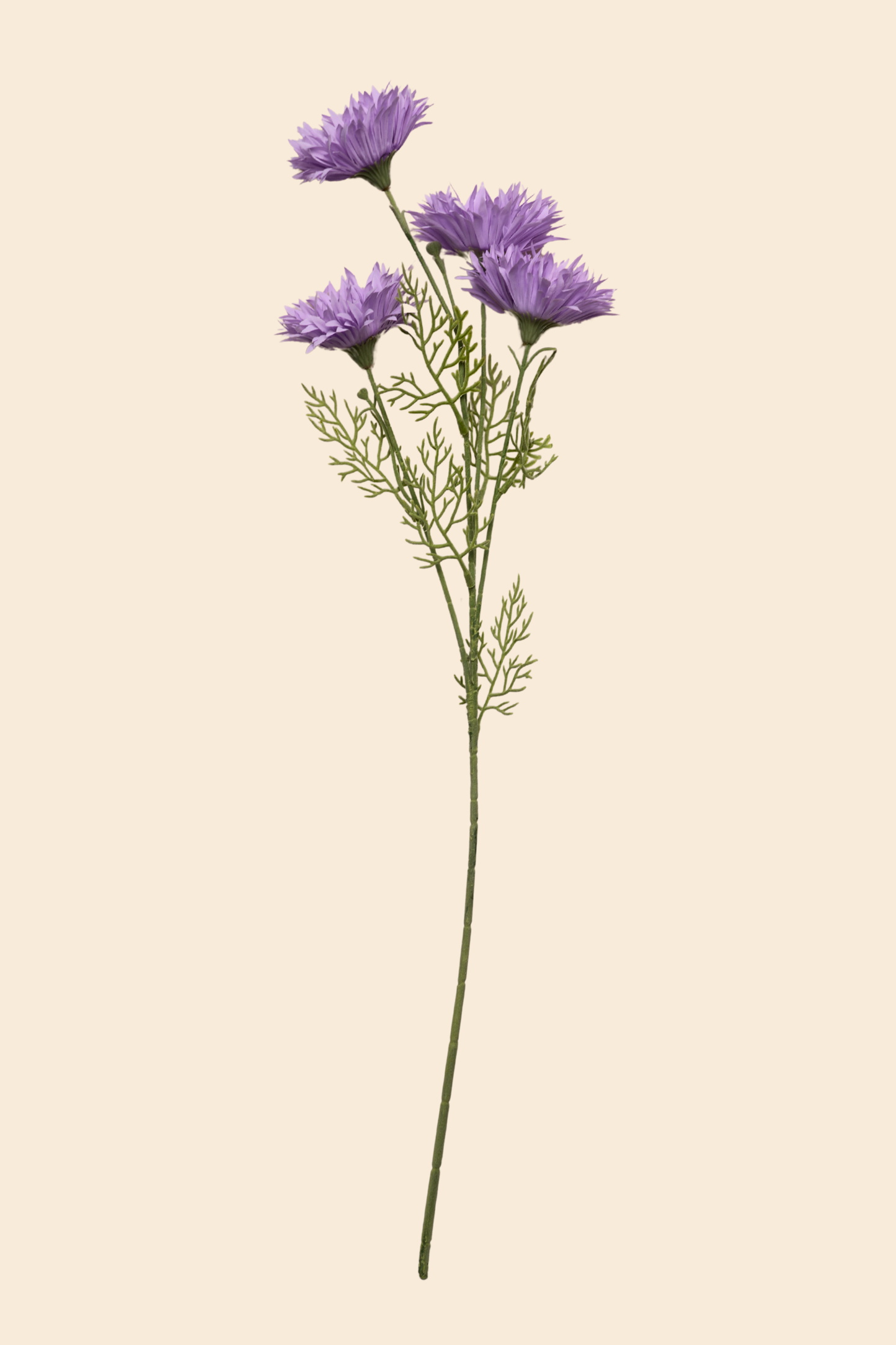 Faux Gerbera Daisy Graceful Flower Stem - Lavender