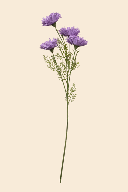 Faux Gerbera Daisy Graceful Flower Stem - Lavender