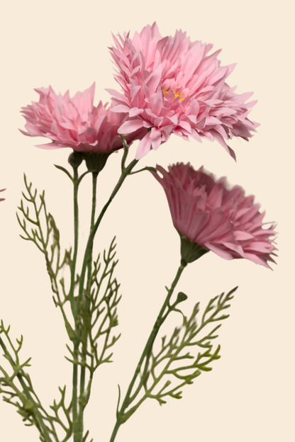 Faux Gerbera Daisy Graceful Flower Stem - Pink