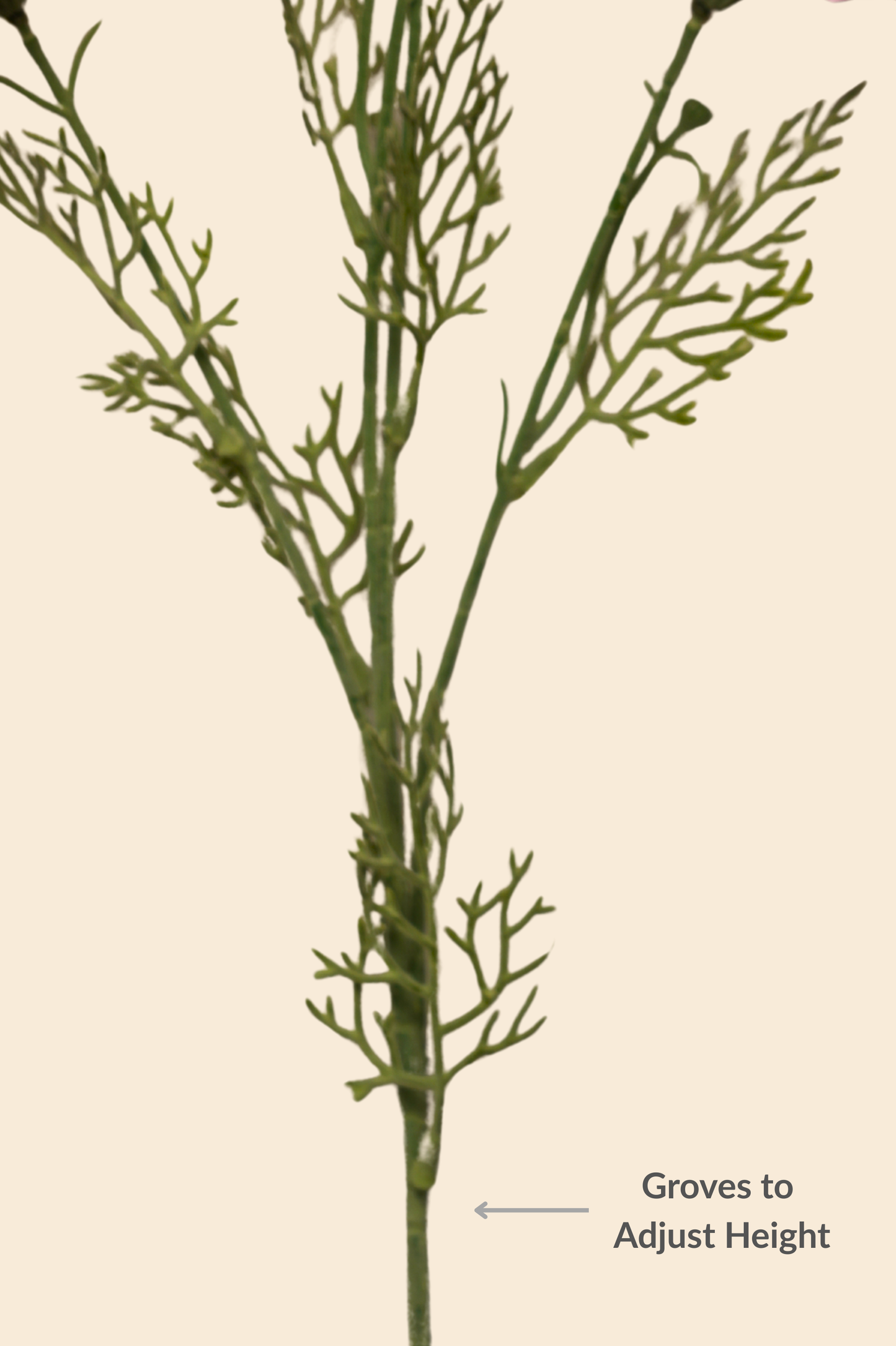 Faux Gerbera Daisy Graceful Flower Stem - Pink