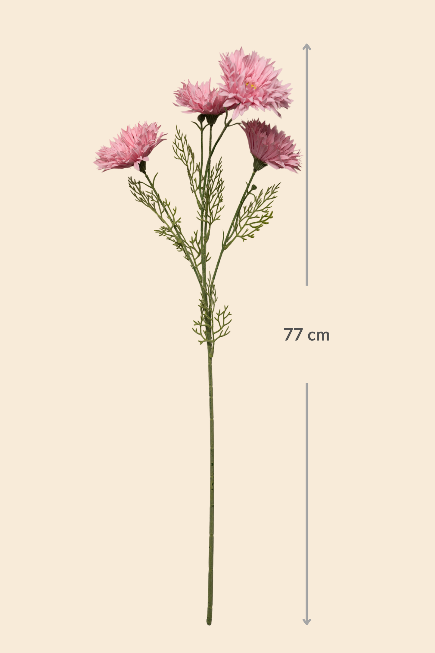 Faux Gerbera Daisy Graceful Flower Stem - Pink