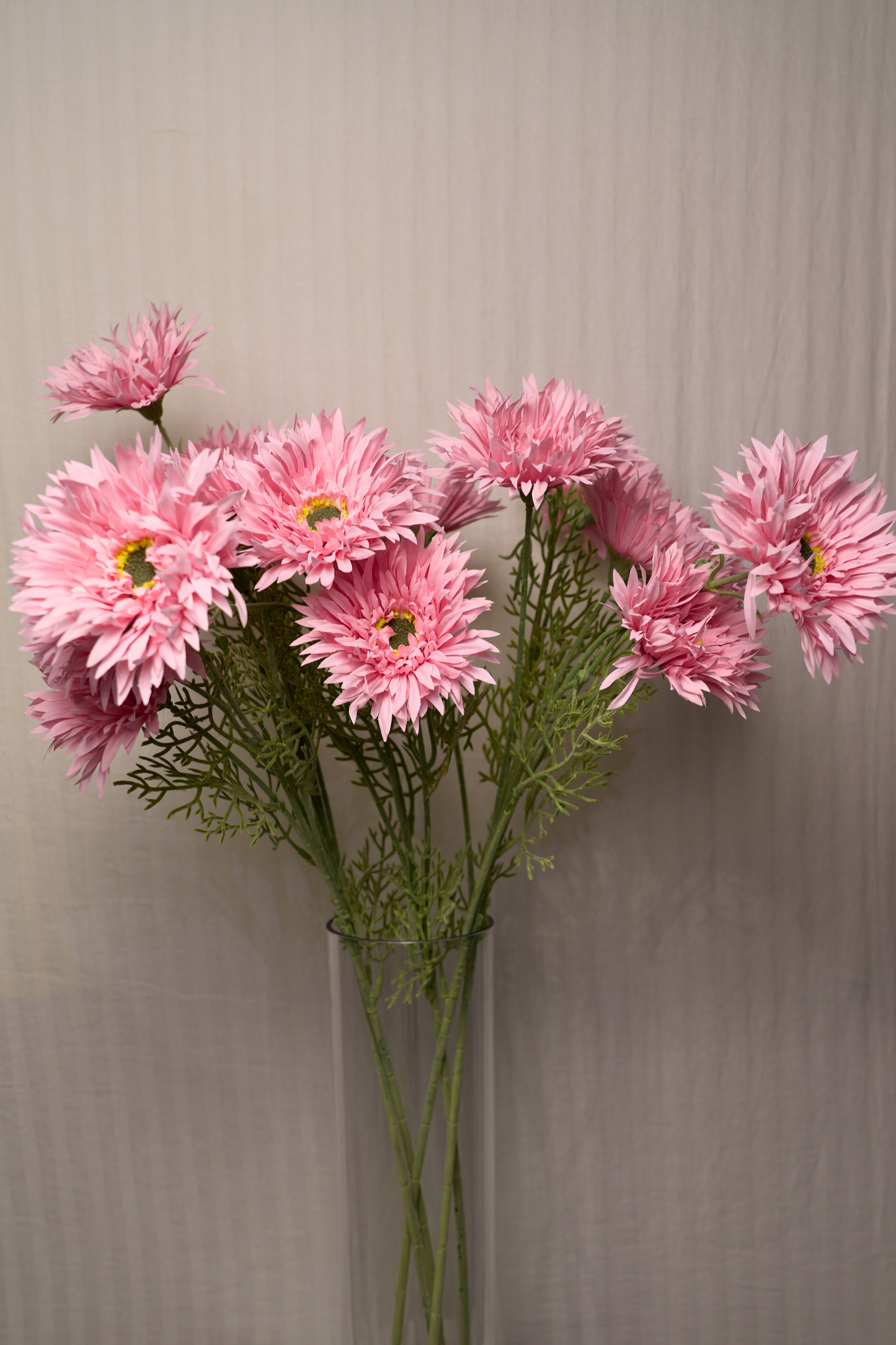 Faux Gerbera Daisy Graceful Flower Stem - Pink