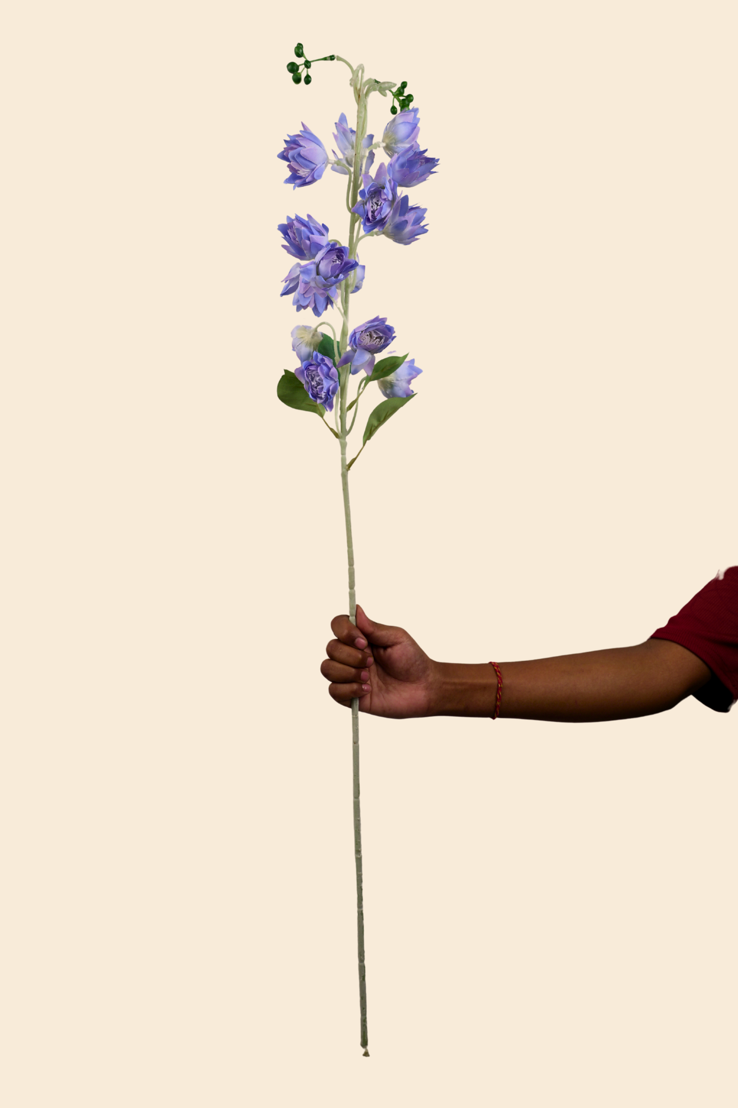 Faux Bluebell Delightful Flower Stem - Blue