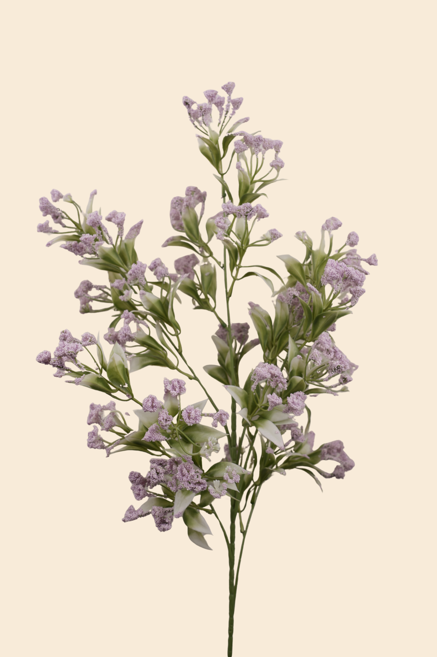 Faux Gypsophila Babys Breath Flower Stem - Lavender