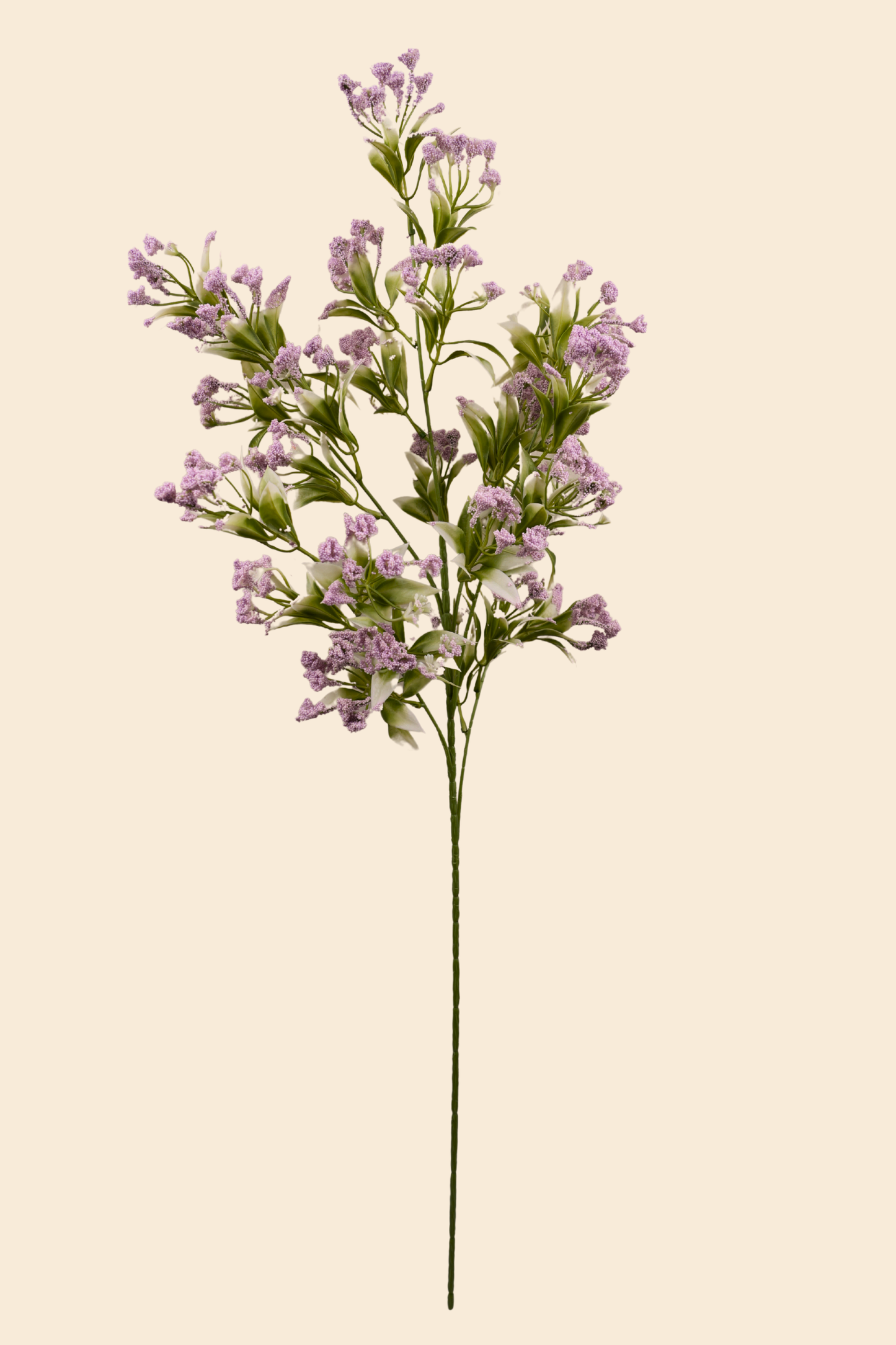 Faux Gypsophila Babys Breath Flower Stem - Lavender