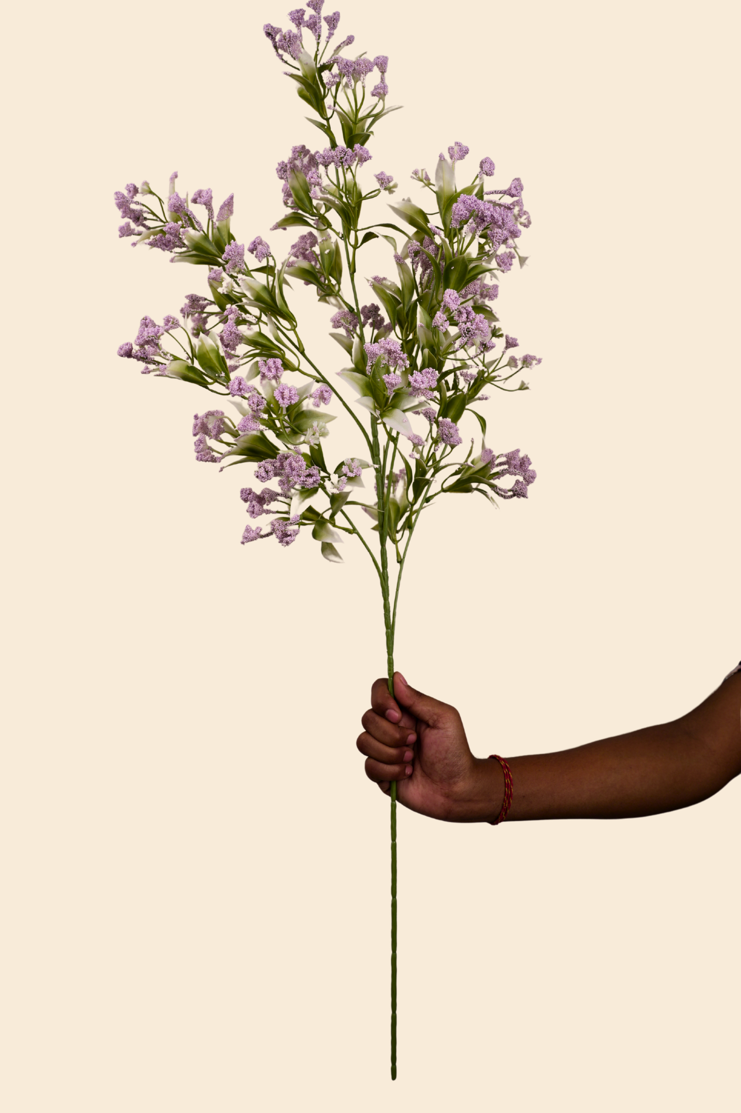 Faux Gypsophila Babys Breath Flower Stem - Lavender