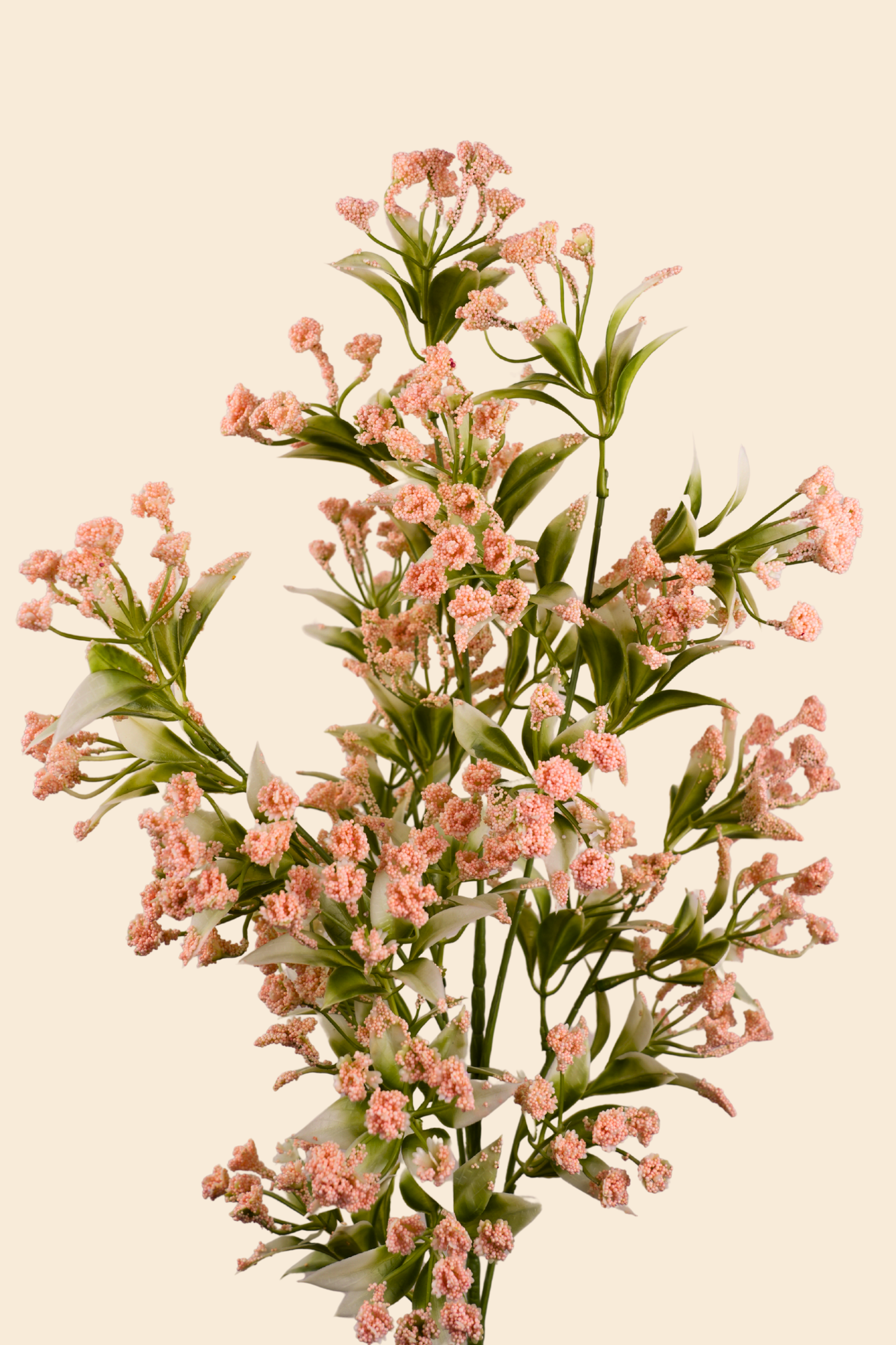 Faux Gypsophila Babys Breath Flower Stem - Light Pink