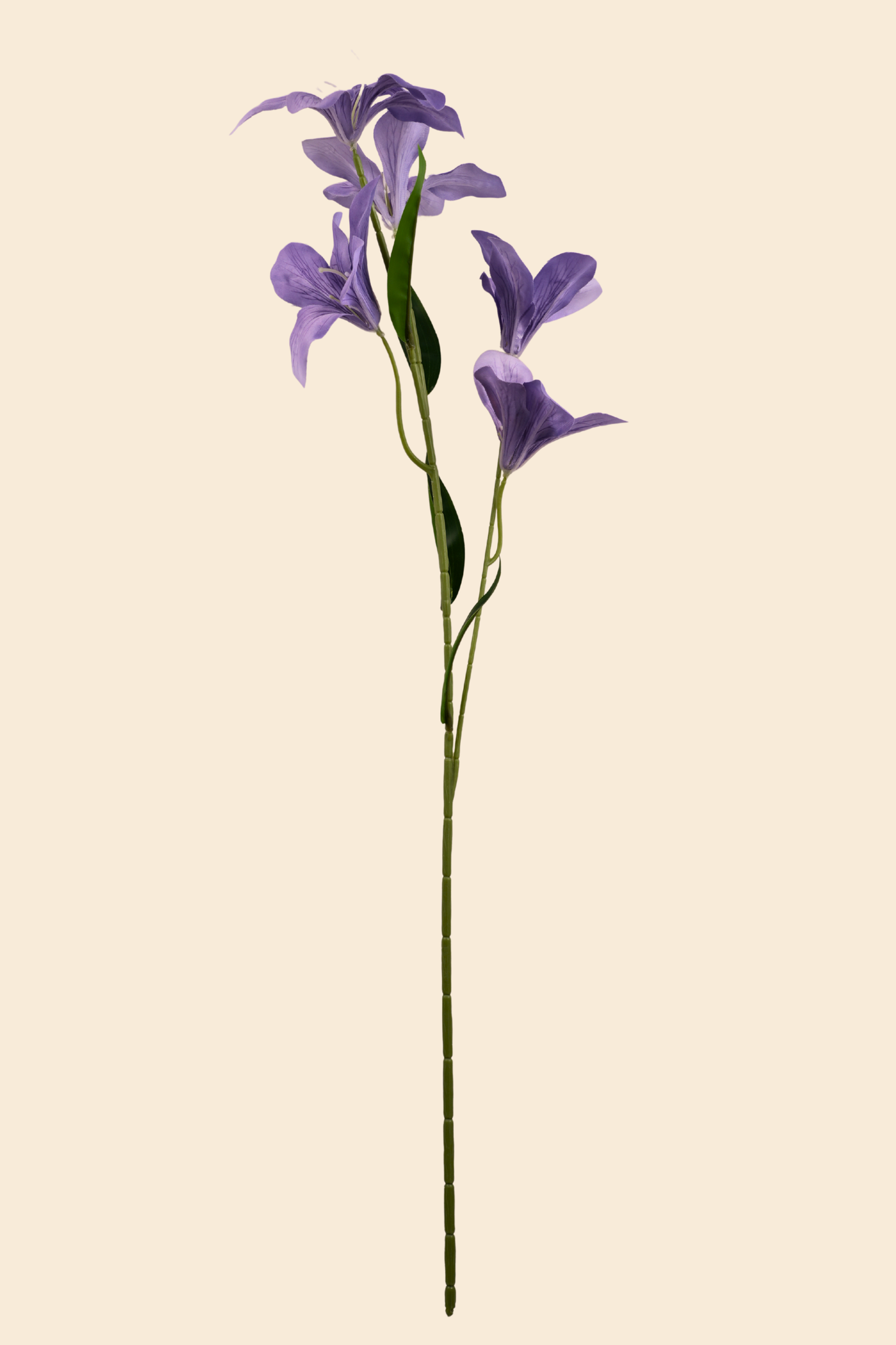 Faux Clemantis Azure Flower Stem - Lavender