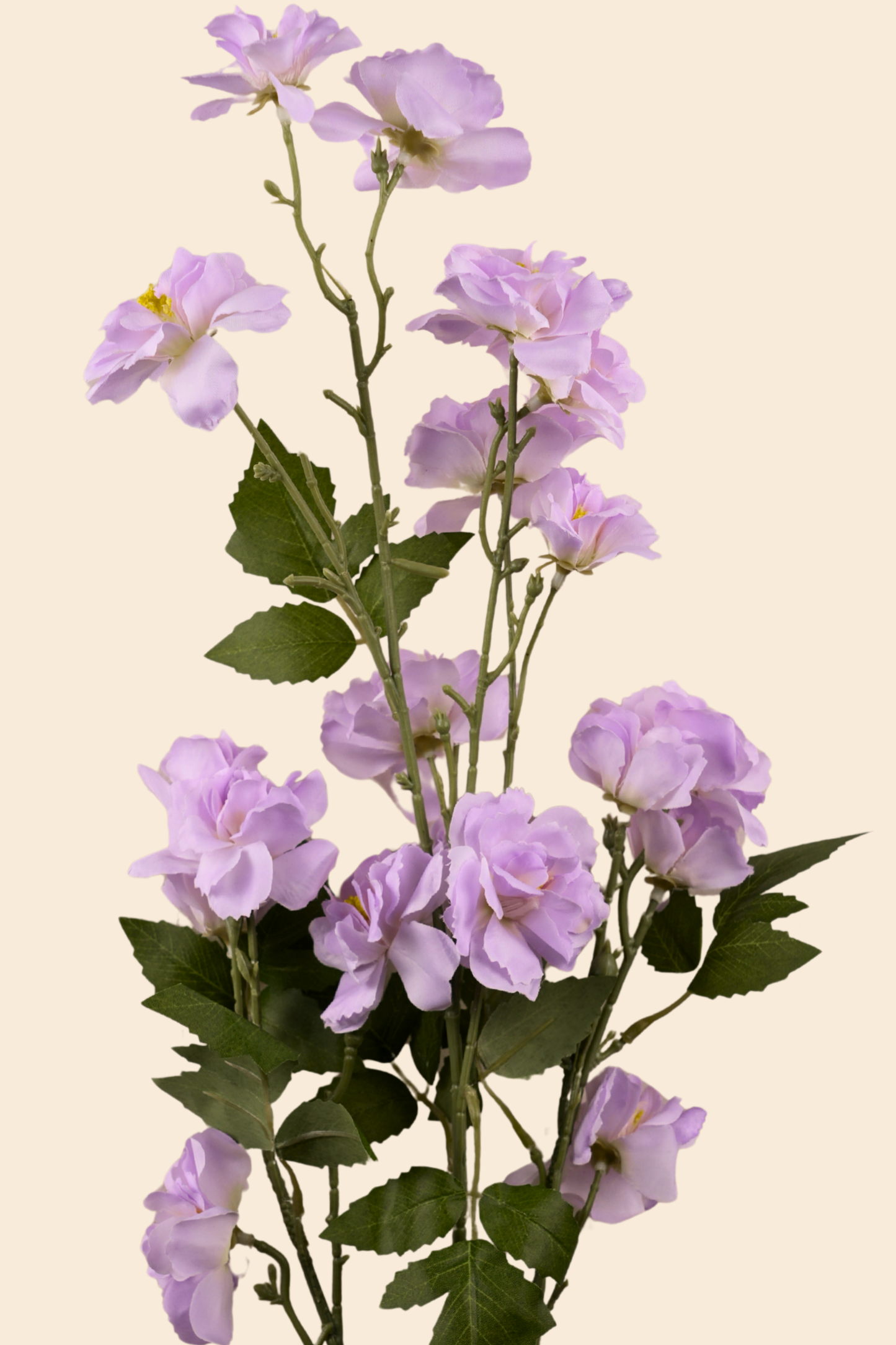 Faux Lathyrus Sweet Pea Flower Stem - Lavender