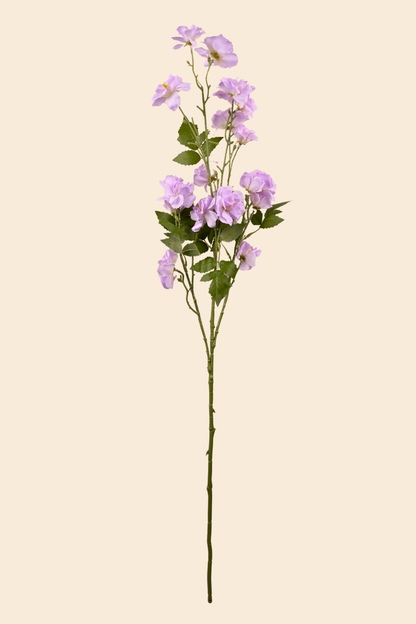 Faux Lathyrus Sweet Pea Flower Stem - Lavender