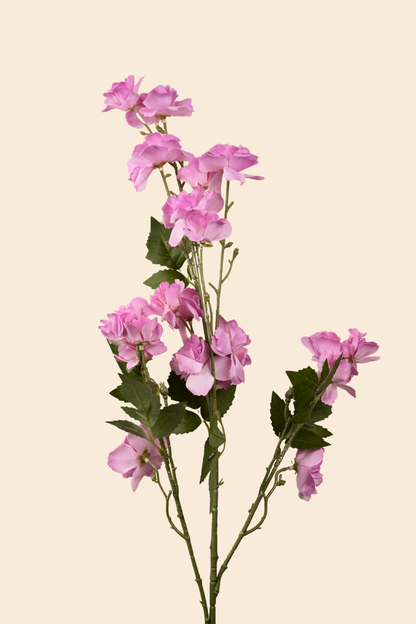 Faux Lathyrus Sweet Pea Flower Stem - Pink