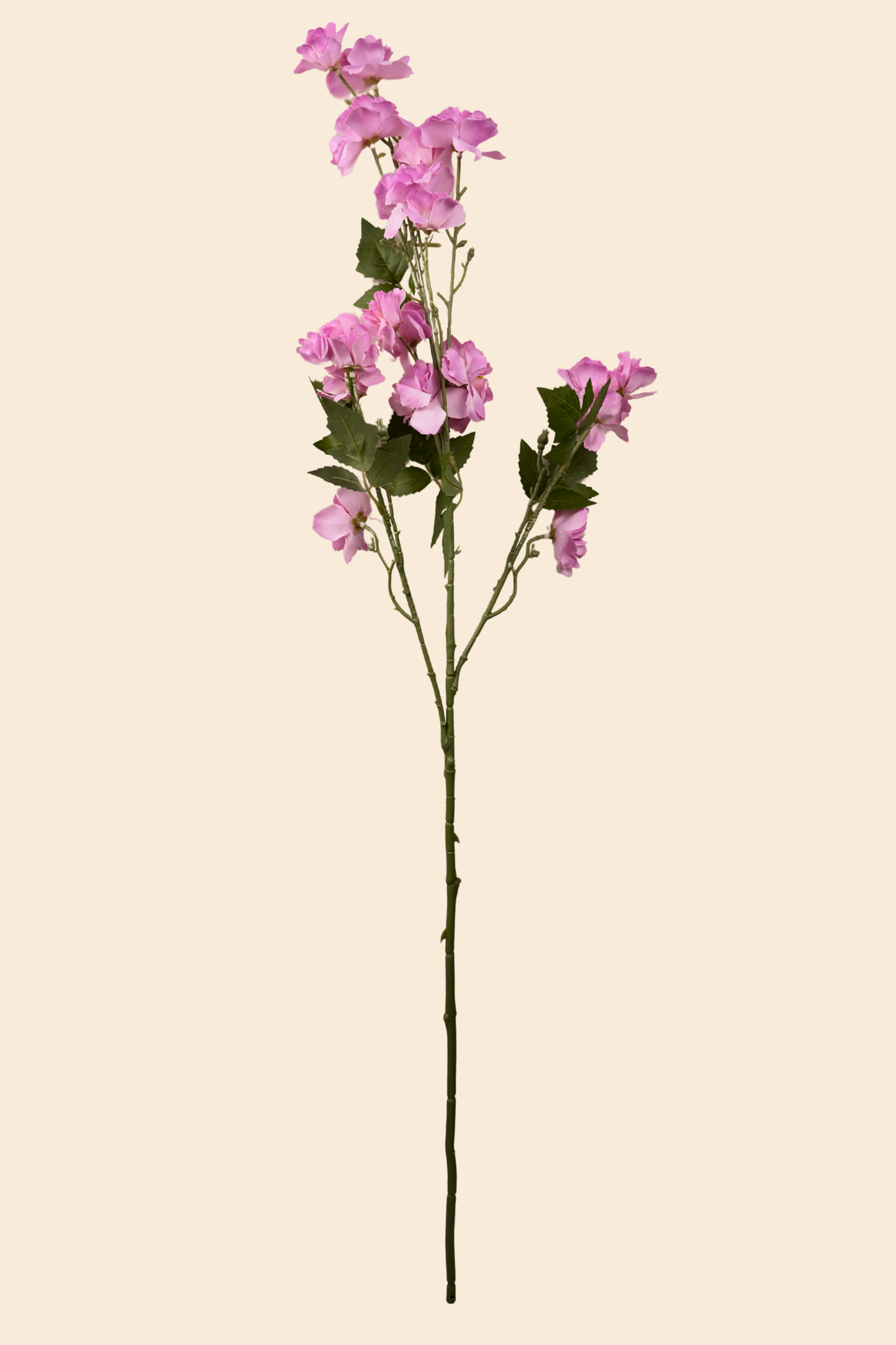 Faux Lathyrus Sweet Pea Flower Stem - Pink