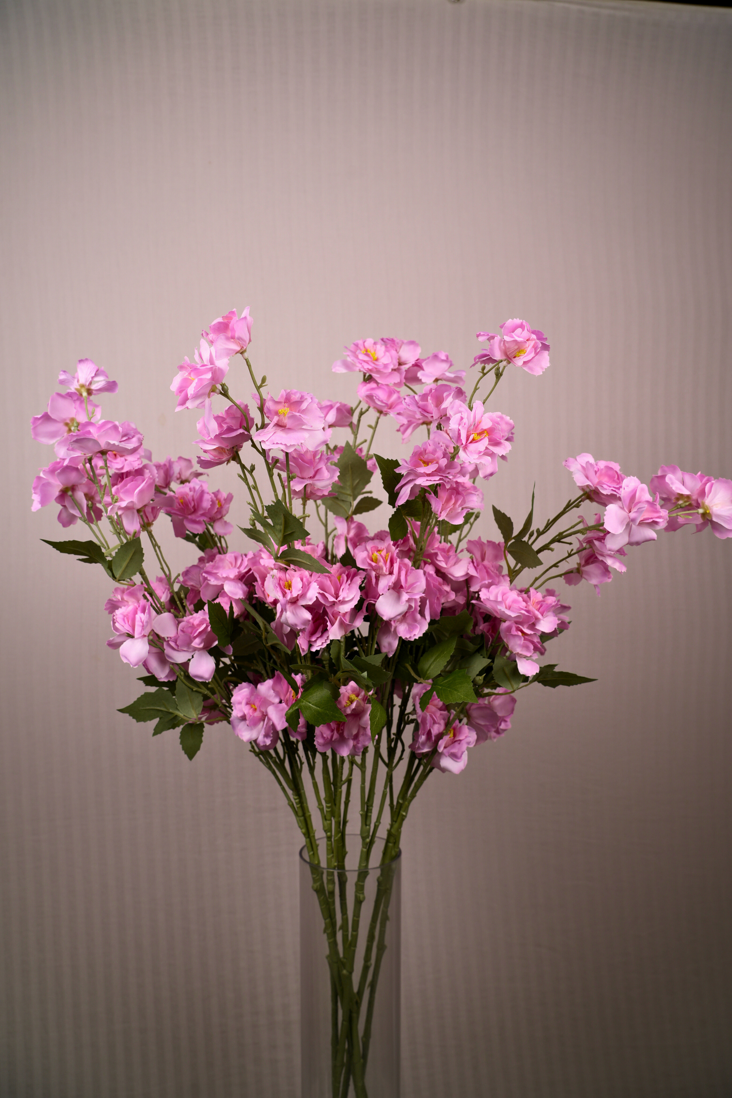Faux Lathyrus Sweet Pea Flower Stem - Pink