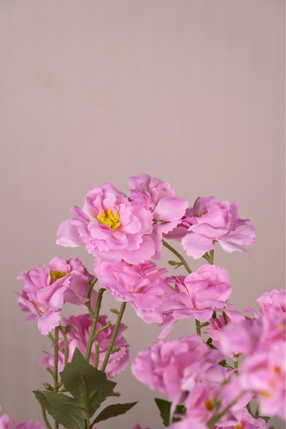 Faux Lathyrus Sweet Pea Flower Stem - Pink