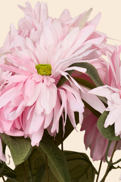 Faux Chrysanthemums Ethereal Flower Stem - Light Pink