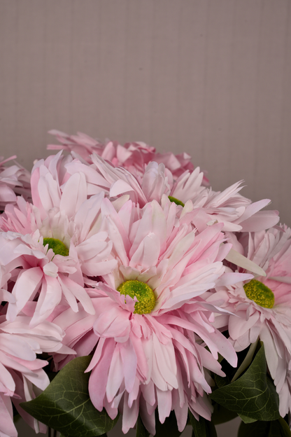 Faux Chrysanthemums Ethereal Flower Stem - Light Pink