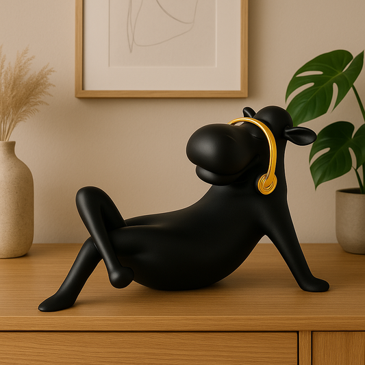 Groove Pup Decorative Figurine